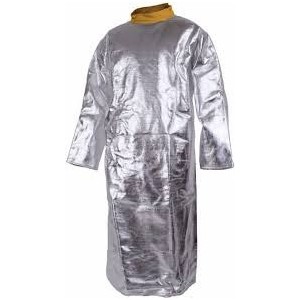 Aluminized Apron With Sleeves